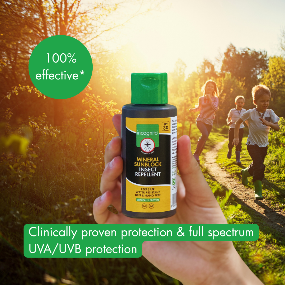 Mineral Sunblock & Insect Repellent SPF30 - 2in1 protection