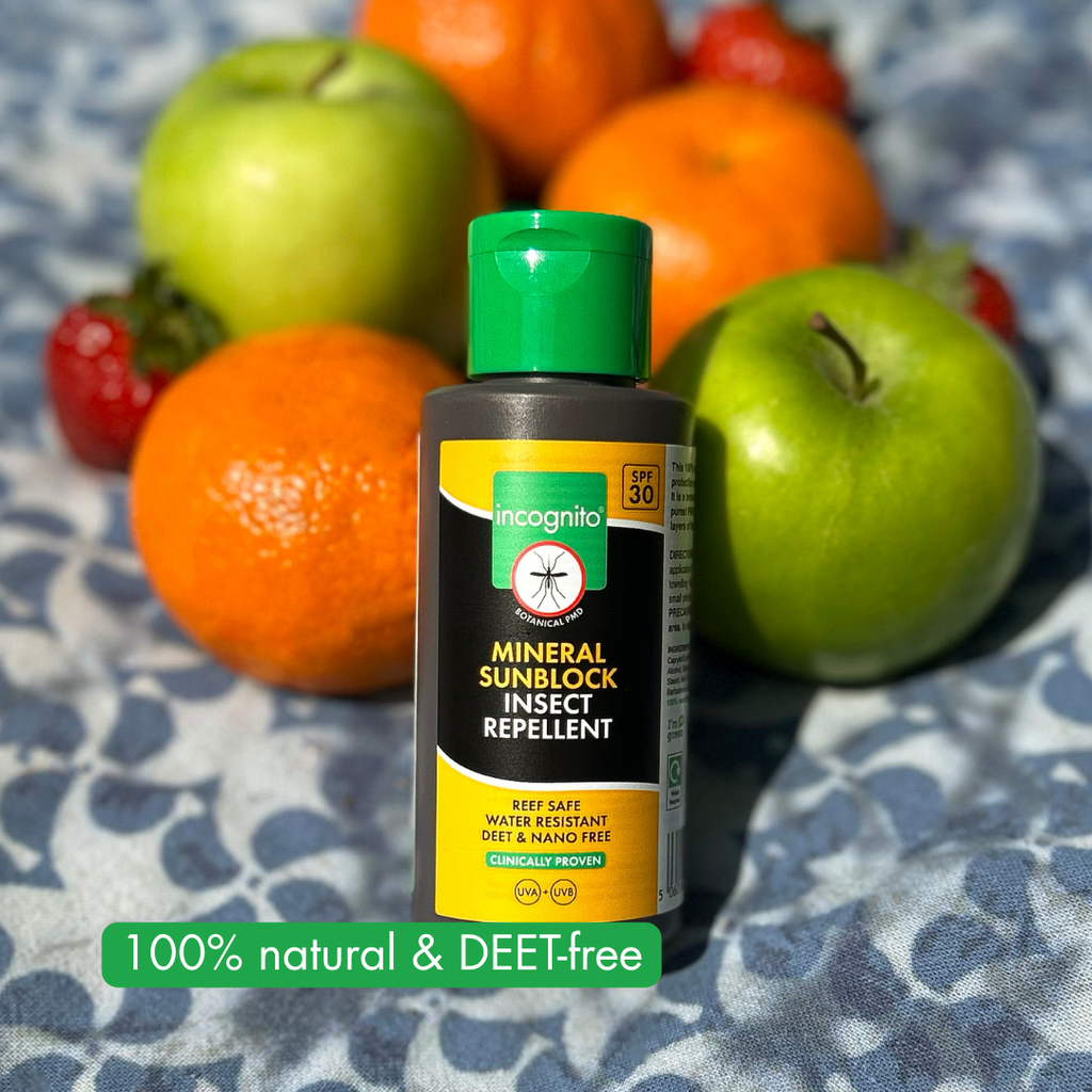 Mineral Sunblock & Insect Repellent SPF30 - benefits