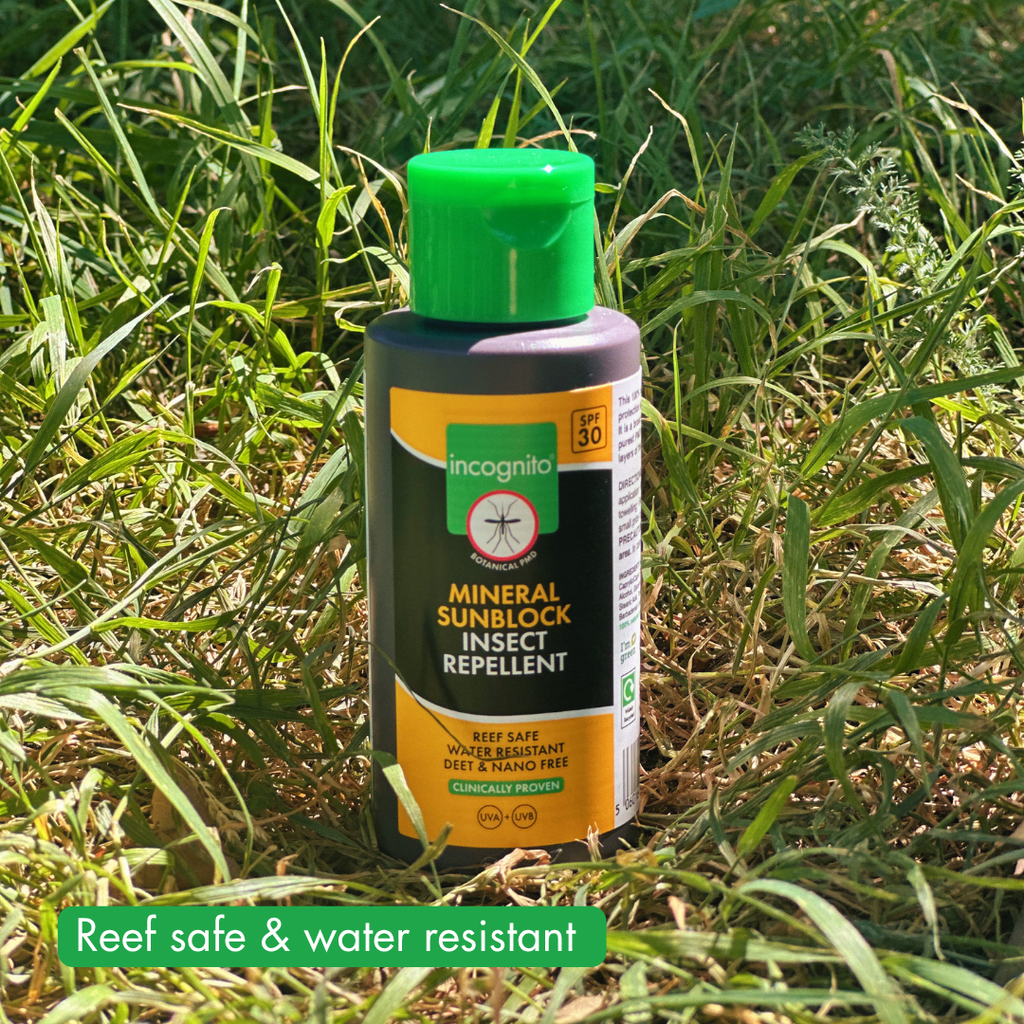 Mineral Sunblock & Insect Repellent SPF30 - how to use