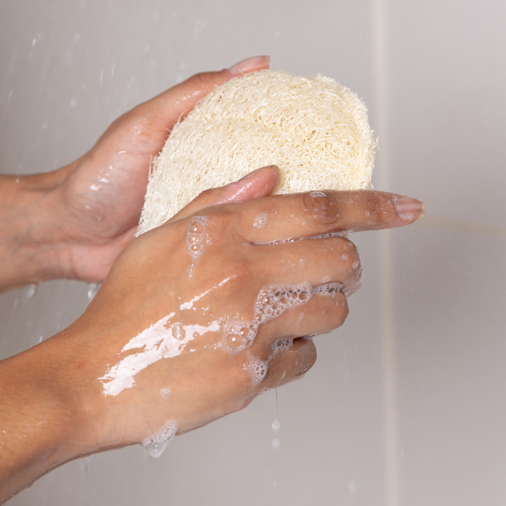 incognito Loofah close-up